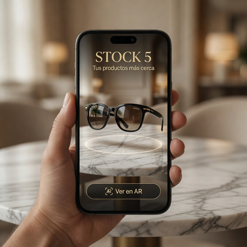 ShopAR - Plantilla 3D + AR para Tiendas Shopify ( Stock 5)
